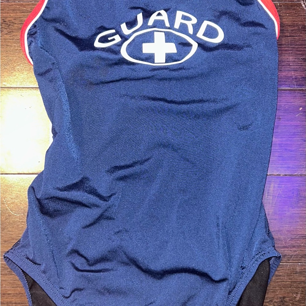 Women’s Lifeguard Swimsuit one piece- Blue